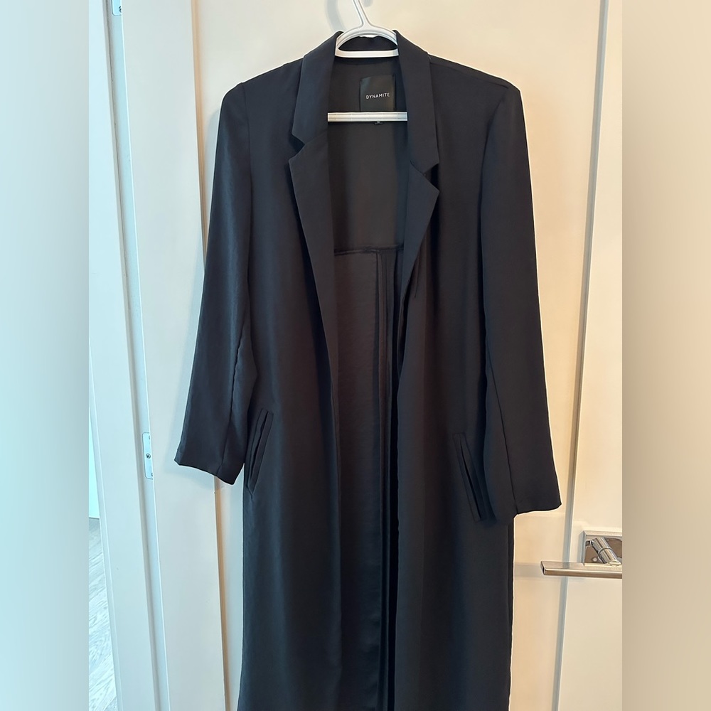 Dynamite long blazer cardigan